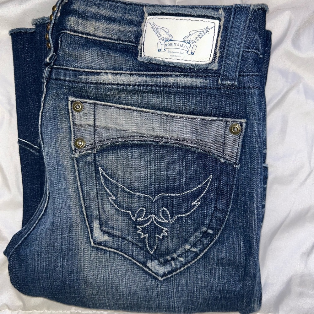 Robin's Jean Women's Dark Blue Denim Jeans
